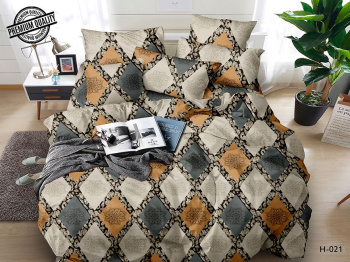 Постельное белье 1,5сп бамбук Орхидея H-021, наволочки 70*70см - 2шт *1