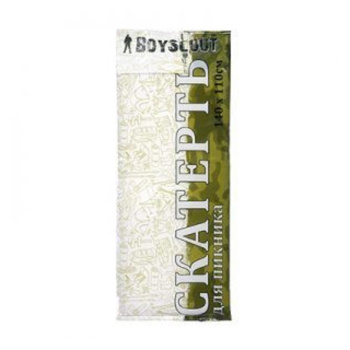яяяBOYSCOUT   Скатерть для пикника 140x110 см, спанбонд (5 цветов в коробке) /80