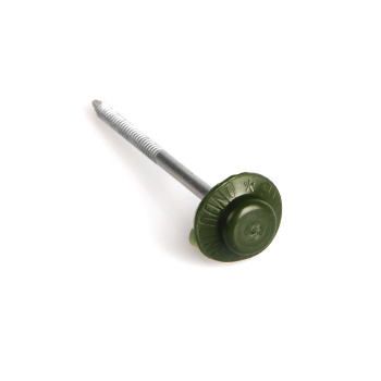 Гвозди 75х3.1 мм кровельные Ондулин, литая шляпка, 100 шт., зеленый