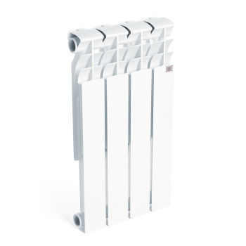 Радиатор алюминиевый 4 секции STI, 500 мм, белый Радиатор алюминиевый 4 секции STI, 500 мм, белый
