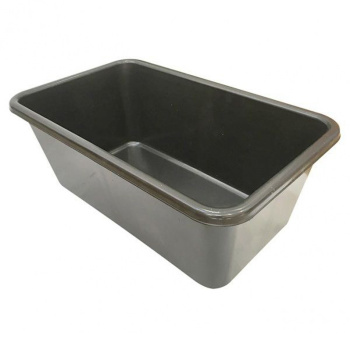 Таз строительный 20 л Мультипласт, прямоугольный, пластик