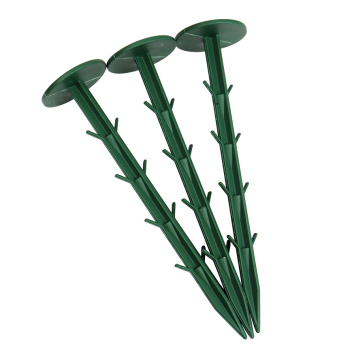 Гвозди Садовые для крепления Укрывного мат-ла,Геотекстиля пластм. дл.150мм 20ШТУК Хаки "Протэкт"*1/6