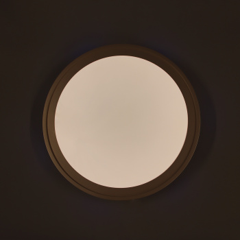 Светильник светодиодный акриловый 460мм 60W 9142 RGB 30W*2 white 3 реж., RGB с пультом S=25м2 VERNER