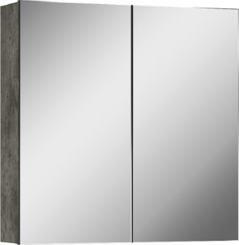 Зеркало-шкаф /Айсберг/ "Мечта 50" Бетон  *1/10