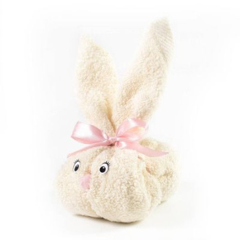 Полотенце махровое 33*50см Зайка ваниль Самойловский текстиль *1/30 *