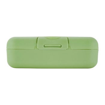 Контейнер д/прод. пластм. "Ланчбокс" 0,7л"Follow Me" Фисташк.пломбир LA150010050 "Lalababy" *1/18