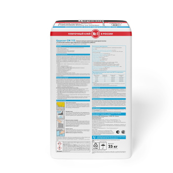 Клей для мозайки и мрамора Церезит СМ 115, 25 кг