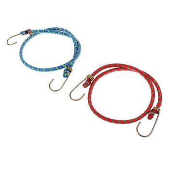 Резинка крепления TORSO 60 см, d 8 мм, металлические крючки, микс, набор 2 шт 1827327