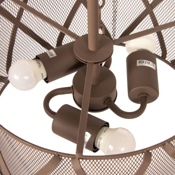 Люстра IL1023-3PC-05 COFFE 40Вт Е27 S=18м2 *1 Люстра IL1023-3PC-05 COFFE 40Вт Е27 S=18м2 *1