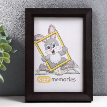 Фоторамка пластик L-5 10х15 см венге 3935822