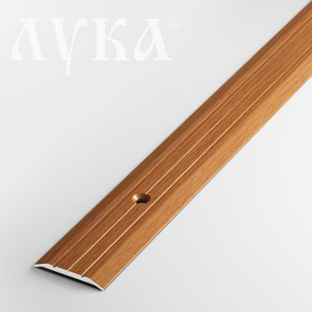 Порог-стык одноуровневый 25х1800 мм Лука ПС 01, вишня