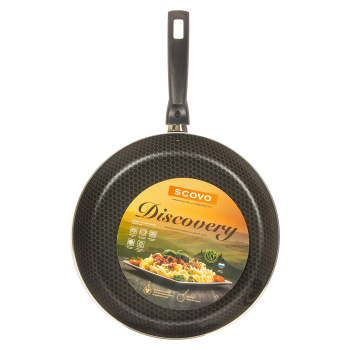 Сковорода алюм.а/приг.  Scovo "Diskovery" d28см Съемн.руч. СД-025 (З-д "Сково") *1/12