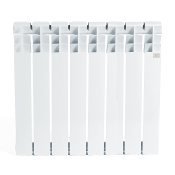 Радиатор алюминиевый 8 секций STI, 500 мм, белый Радиатор алюминиевый 8 секций STI, 500 мм, белый