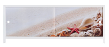 Экран для ванны МетаКам Ультралегкий Арт, дары моря, 148x56 см