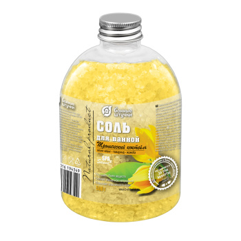 Соль для ванны "Тропический коктейль", 500 г "Банные штучки" / 6