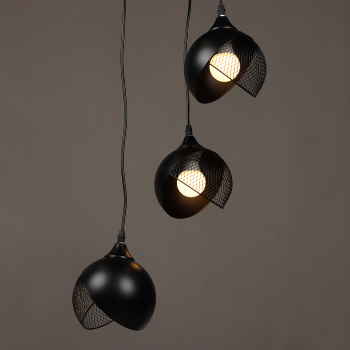 Люстра N6483/3H BK 3*40W E27 220V (d-360; h-800) VERNER LIGHTING *1 Люстра N6483/3H BK 3*40W E27 220V (d-360; h-800) VERNER LIGHTING *1