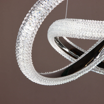 Люстра 9233/96W Chrome 450 мм 3 реж., пульт S=16м2 VERNER LIGHTING *1 Люстра 9233/96W Chrome 450 мм 3 реж., пульт S=16м2 VERNER LIGHTING *1